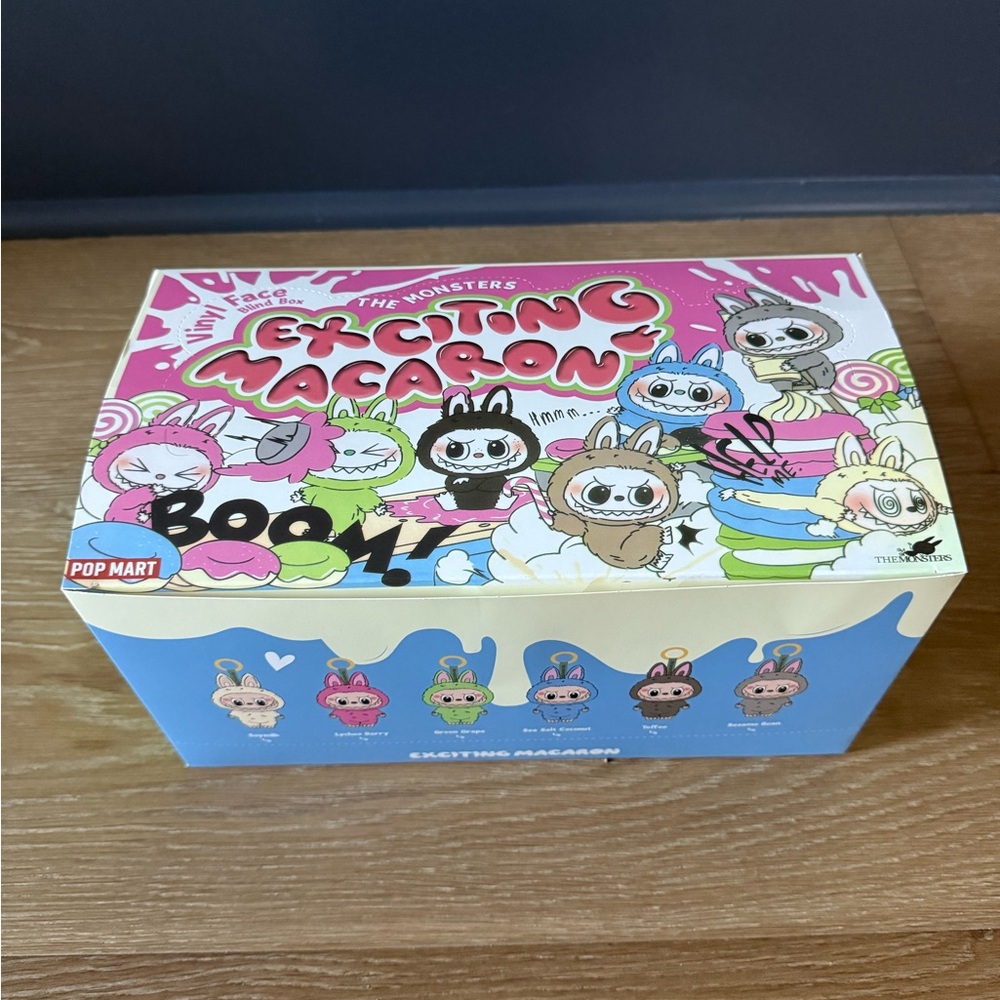 Lafufu Exciting Macaron Blind Box Set of 6 | Inspired by Labubu | Sealed